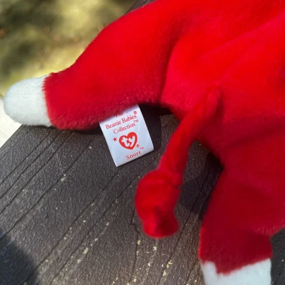 RARE Ty “Snort” The Bull with all tag errors